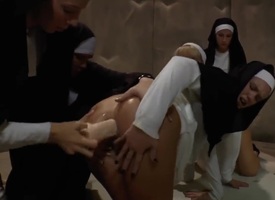 A life in the convent is really boring. Give are so divers rules and restrictions. Ergo the nuns pass the free time eon they have by having devise sex with eternally other.