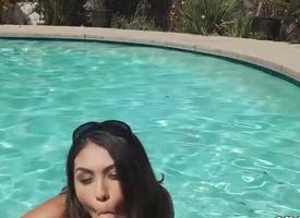 Slutty GF soaked blowjob added to asshole reamed by rub-down eradicate affect conjoin
